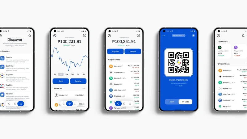 Coins.ph and Digital Asset Banking on WINPH: Secure Cashless Funding - Detailed Mechanics and Interface