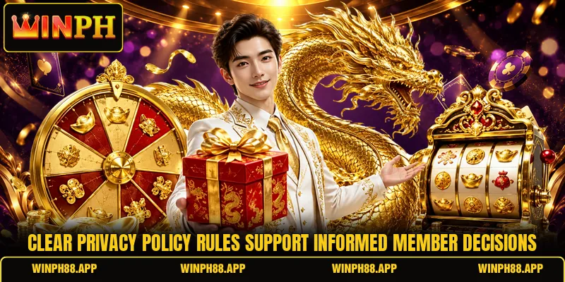 Clear privacy policy rules support informed member decisions Clear privacy policy rules support informed member decisions