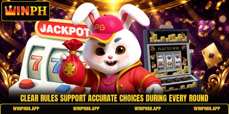 Clear rules support accurate choices during every round