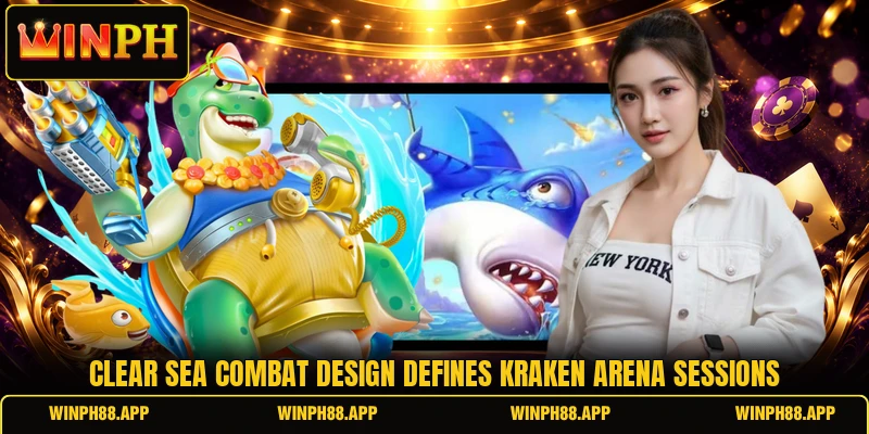 Clear sea combat design defines Kraken Arena sessions