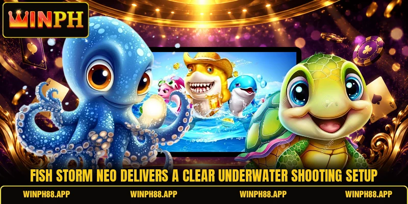 Fish Storm Neo delivers a clear underwater shooting setup