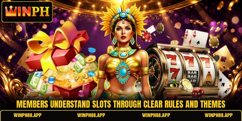 Members understand slots through clear rules and themes