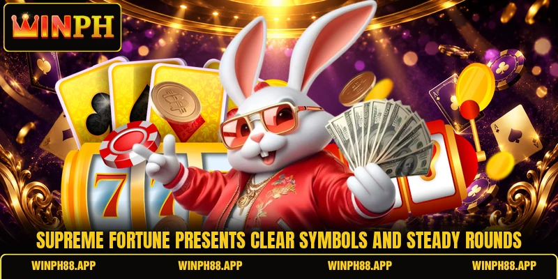 Supreme Fortune presents clear symbols and steady rounds