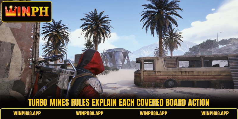 Turbo Mines rules explain each covered board action